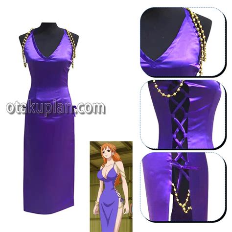 nami purple dress cosplay|island purple dress one piece.